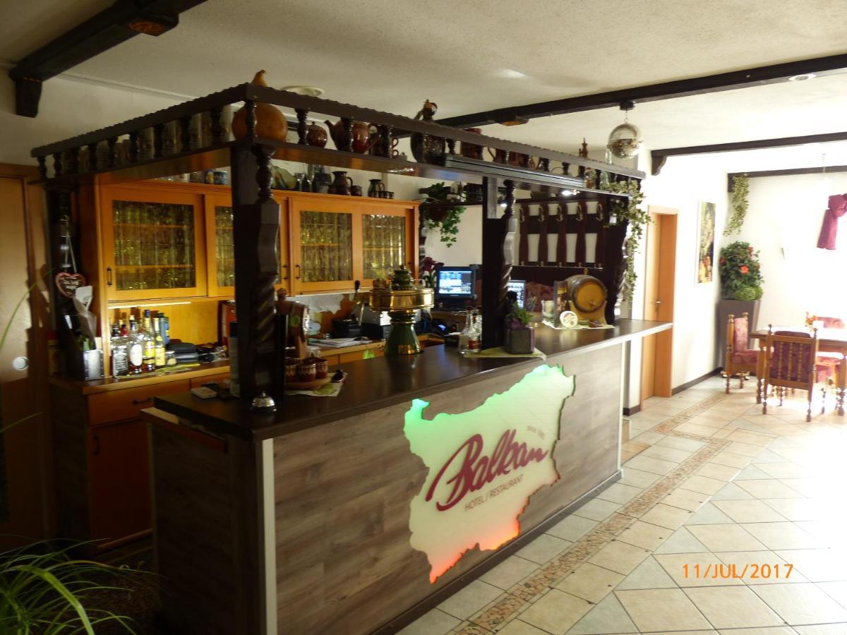 Hotel/Restaurant Balkan Sömmerda Exteriör bild