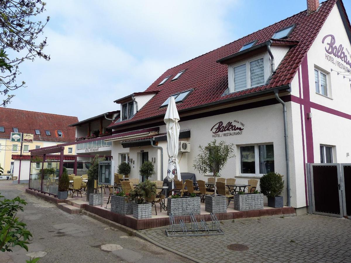 Hotel/Restaurant Balkan Sömmerda Exteriör bild